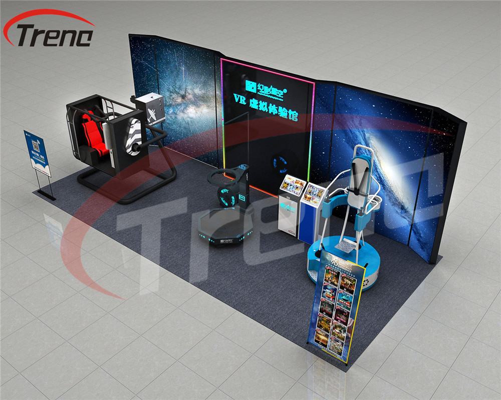 720 Degree Rotating Cockpit Flight Simulator Machine Experience Exciting Shooting Game