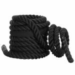 Costomized 25mm-50mm Black Heavy Polyester Workout Fitness Exercise Gym Power