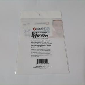 Quality Punchable Cotton Swab Self Adhesive Bags High Blasting Resistance wholesale