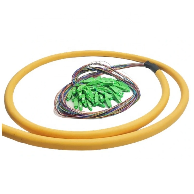 FTTH Fiber Optic Breakout Equipment 0.9mm Patch Cord for ODF and Communication Cables