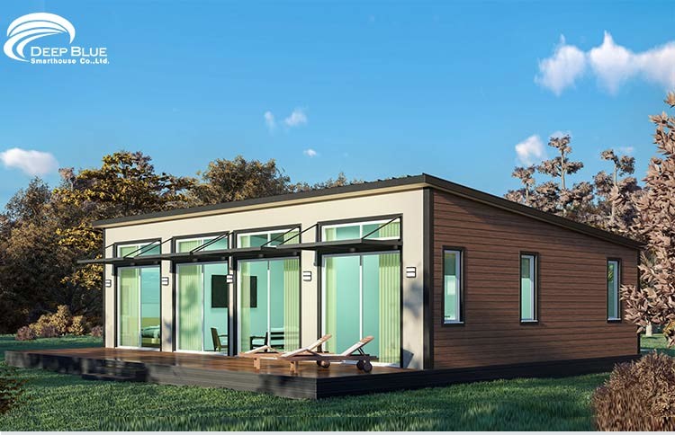 Mobile Tiny Prefab Studio Modular Home Steel House Kits To Build Light Frame CFC Sheet
