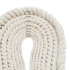Quality Twist Rope for Macrame Crafts Natural Fiber Cotton Cord from Manufacturers wholesale