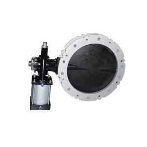 Quality Batching Plants Butterfly Valves 8in/10in/14in/16in For Powdery And Granular Materials wholesale