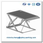 Double Car Parking Lift Used Scissor Lift Hoist Small Platform Scissor Lift