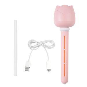 Quality SGS 2.4W 400ML Air Purifier Humidifier Portable Desktop Creative Rose Mini Humidifier wholesale