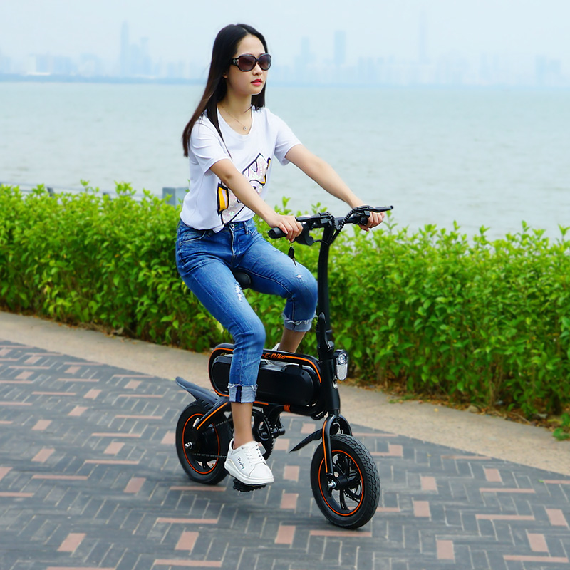 Lithium Battery Powered 12 Inch Eco Electric Bike for Eco-Friendly and Modern Commuting
