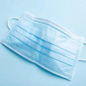Quality Anti Bacteria Disposable Face Mask Blue And White Environment Friendly wholesale