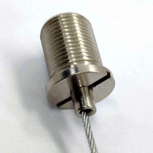 Quality Suspension Cable System Grip Lock Brass Grippers Suspended Cable Clip For Panel Lights wholesale