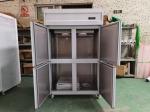 Commercial Upright Fridge for Restaurant 4 Door Stainless Steel Kitchen