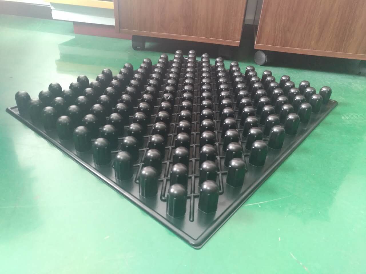 16*9 blister black trays for seeding PS