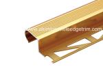 Curved Aluminium Bullnose Stair Nosing Machanical Polished Anti - Skidding