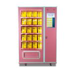 Automatic Soft Drink Vending Machine , 24 Hours Pink Sweet Commercial Vending