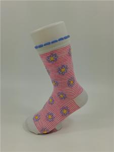 Quality Sweat Absorbent Keep Warm Kids Cotton Socks Colorful Patterns / Logo Available wholesale