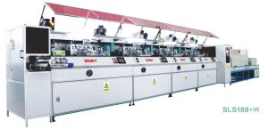 Quality 5 Stations 6000pcs/Hr Bottle Screen Printing Equipment 300x250mm wholesale