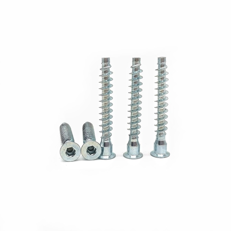 Countersunk Hexagonal Self-Tapping Screws Cross-Wire Straight-Trimming Wood Screw Kitchen Cabinet