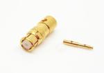Straight Female SMP Rf Coaxial Connector / High Precision Rf Cable Connector