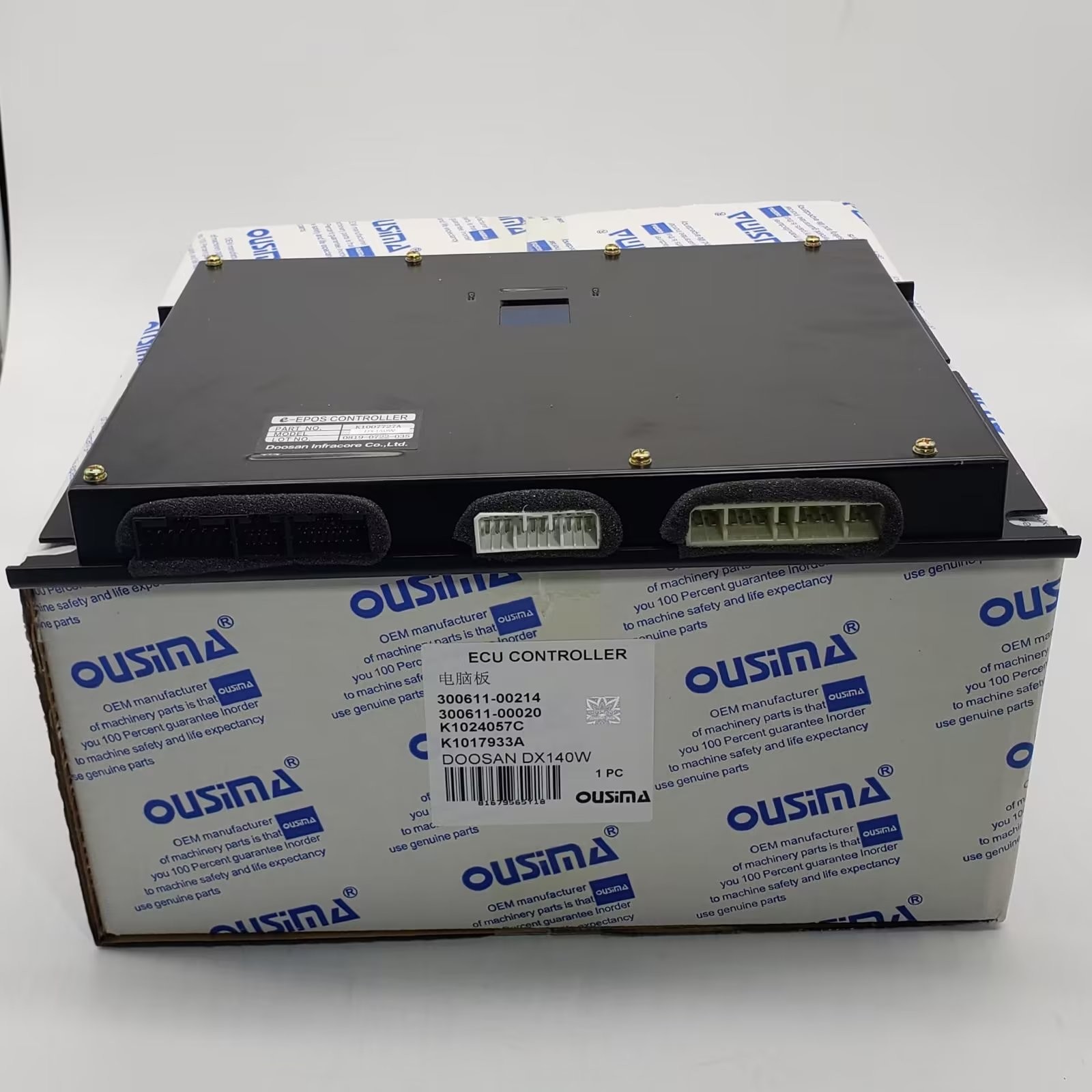 Excavator Computer Board Controller 300611-00214 300611-00020 K1024057C K 1017933A For DOOSAN DX140W