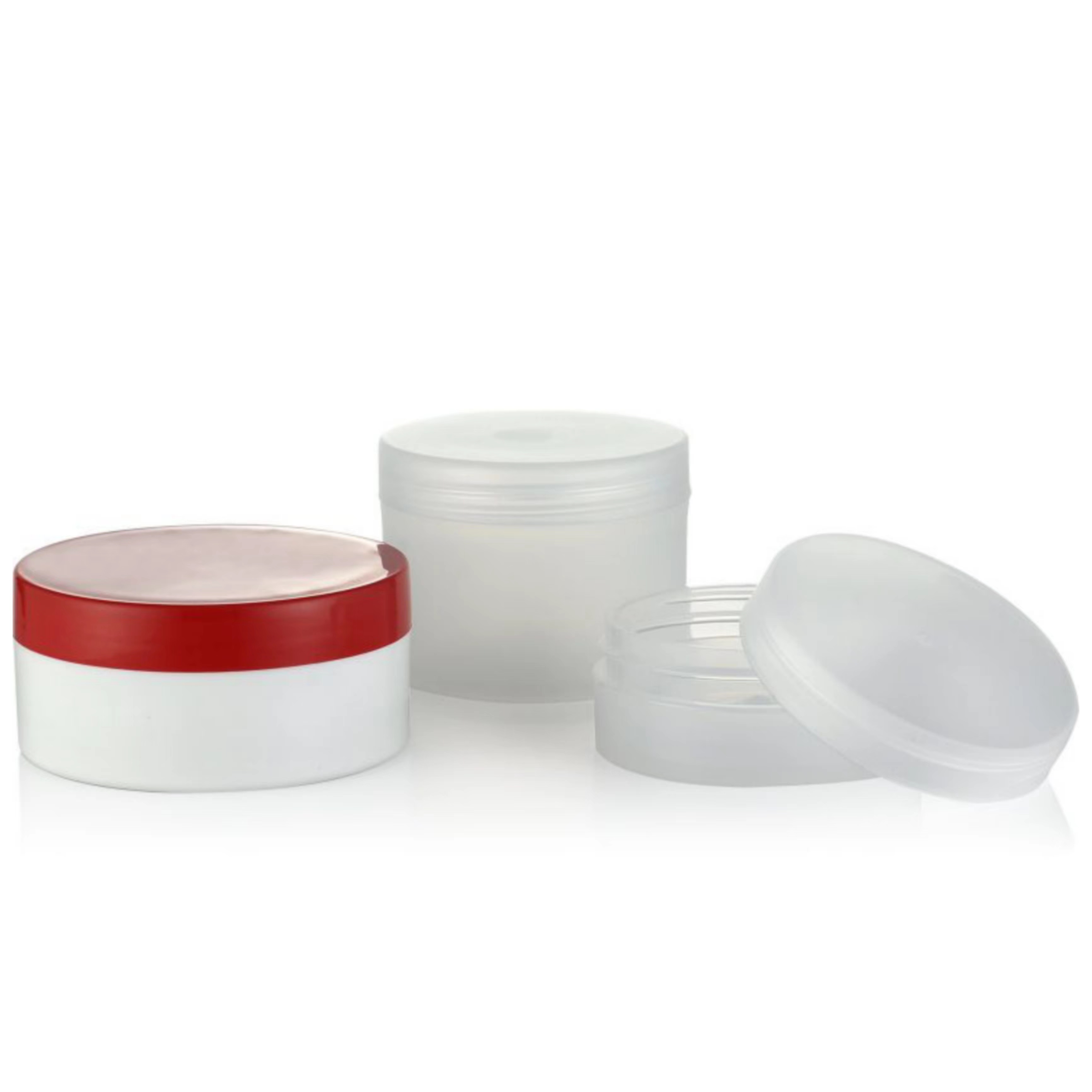 PP Collar Material 30ml 50ml 70ml Cosmetic Packaging Jar for Body Cream Container
