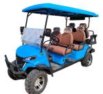New Buggy 4 Wheel 6-seater Electric Golf Cart with 3.5kw motor Caddie Seat