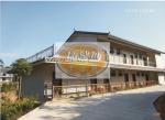 Natural Wood Grain Effect Zinc Steel Safety Railing UV Resistance Corrosion