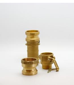 Quality Brass Cam Groove Coupling CW614N for EN14420-7 , Cam And Groove Fittings wholesale