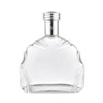 Wine tequila liquor whisky bottle Glass Bottle 500ml 750ml With Glass Lid Hot