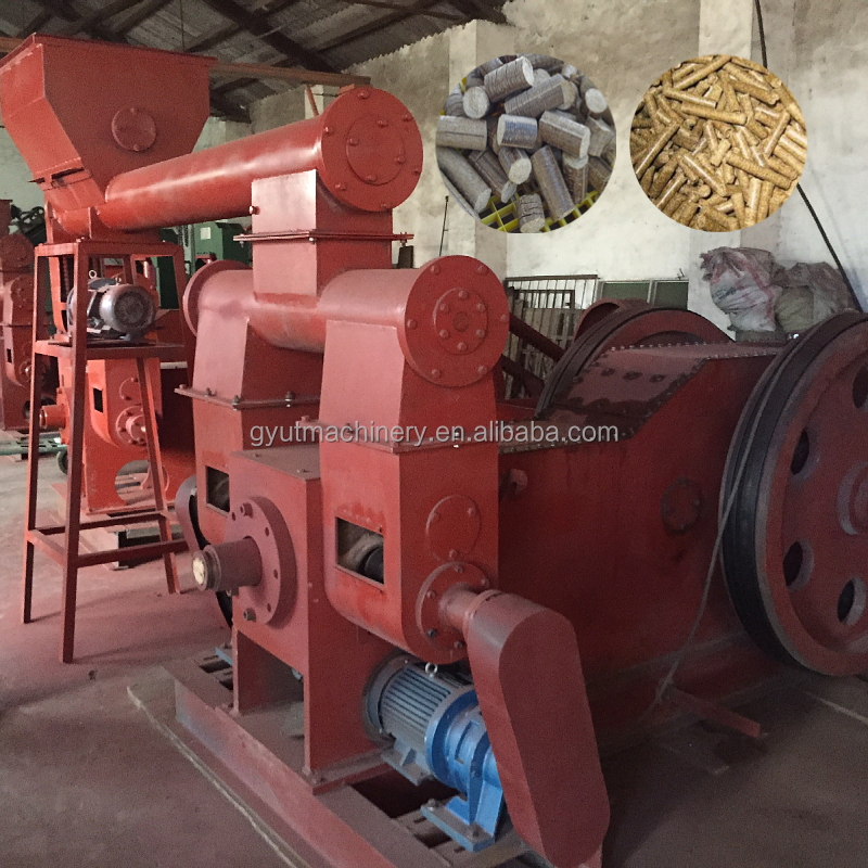 Biomass Briquette Machine 9% Off 250-300kg/h Capacity Fuel Rod Textile Piston Press
