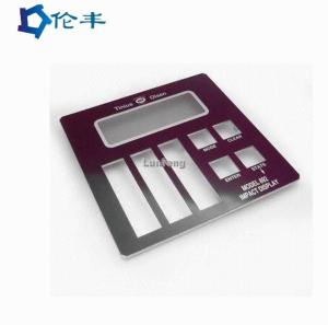 Quality OEM Membrane Switch Graphic Overlay Embossed Button For Equipments wholesale
