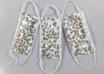 Adjustable Nose Piece Camouflage Non Woven Fabric Earloop Mask