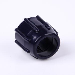 Quality ABS Rod Thread Pipe Plastic Molding Services Optional Color Black wholesale