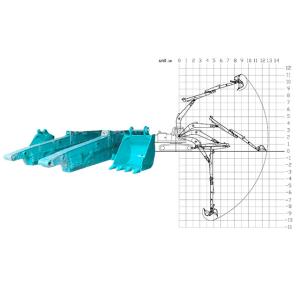 Quality Telescopic Excavator for Digging Sand Soil House Foundation Telescopic Boom wholesale