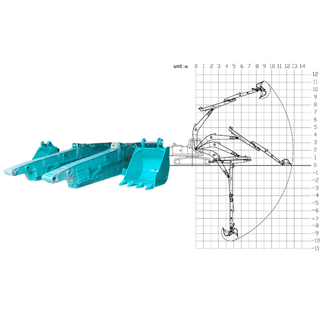 Excavator Sliding Boom Arm for Digging Deeper for Cat Hitachi Komatsu Kato