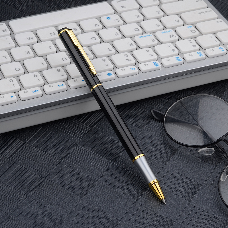 Customized Logo Luxury Metal Roller Fountain Pen for Men Heat Sensitive Erasable Ink