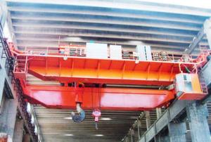 Quality Two Hooks Gantry Overhead Crane 380V 50Hz Three Phase Q235 Q345 Steels Yello Blue wholesale