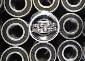 Quality 2205 2RS Steel Cage Double Row Self Aligning Ball Bearing 25x52x18mm wholesale