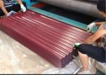 Industrial Buildings 26 Gauge Corrugated Metal Roofing Thin Corrugated Metal
