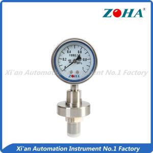 Quality Diaphragm Seal Stainless Steel Pressure Gauge For Chemical Industry wholesale