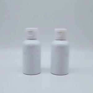 Quality Spot direct sale 50ml white disinfectant spray hands bottle sanitizer hand gel disinfectant bottle with flip cap wholesale
