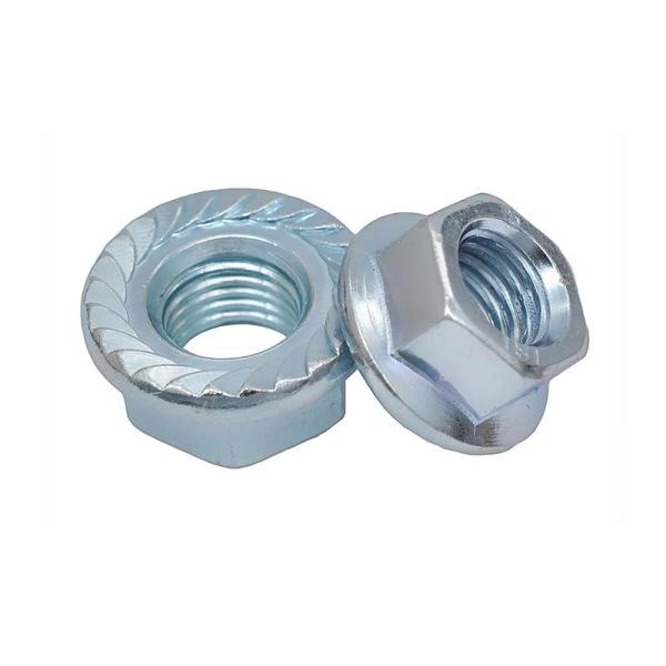 Cheap NXF S235JR/A105JRB/DINST37-2/JISSS400/ASTMA283C  M3-M16  Carbon Steel  Zinc Plated Galvanized Hexagonal Flange Nut for sale