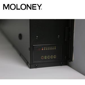 Quality 1480mm Wall Fireplace Heater Modern Simulation Fire Flame Glass Thermal Cut-Off wholesale