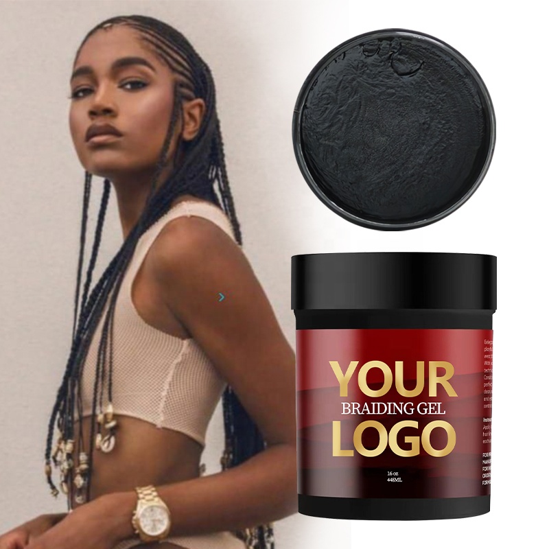 Customization African Hair Moisturizing Twists Locs Styling Braiding Gel for All Ages