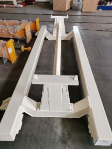 Quality 1500kg L4200mm Concrete Saw Trolley For Moving Material wholesale