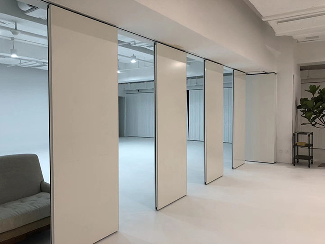 Portable Operable Wall Sliding Room Divider Noise Cancelling 900-1230mm
