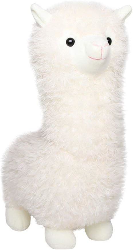 Alpaca wool toy, alpaca stuffed animal large 18 "doll plush throw pillow, soft fluffy cushion super Christmas Valentine'