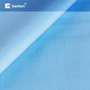 Quality IRR Antistatic Electronic Workwear Fabric Twill 2/1 wholesale