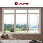Thermal Break Aluminum Casement Window Double Toughened Glass Aluminum Windows