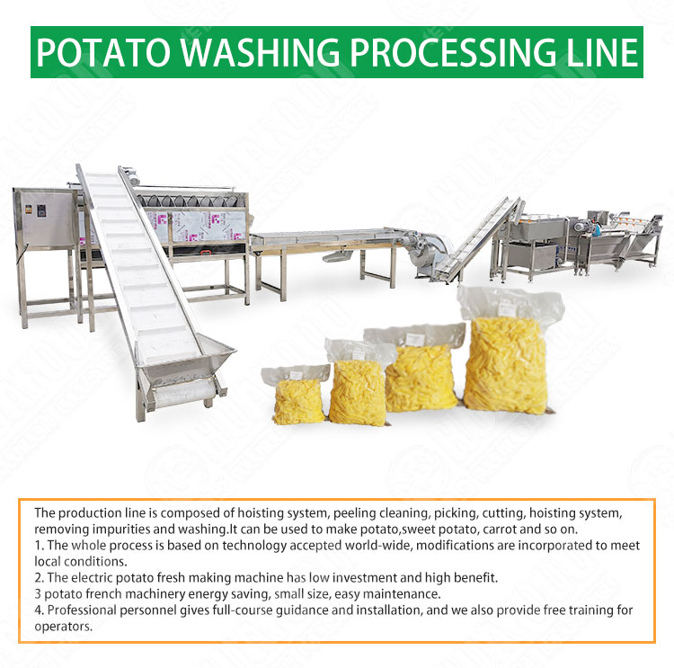 Automatic Potato Processing Machine Potato Starch Production Equipment