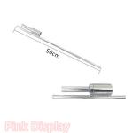 Stainless Steel Feather Flag D16.6cm Metal Ground Spikes