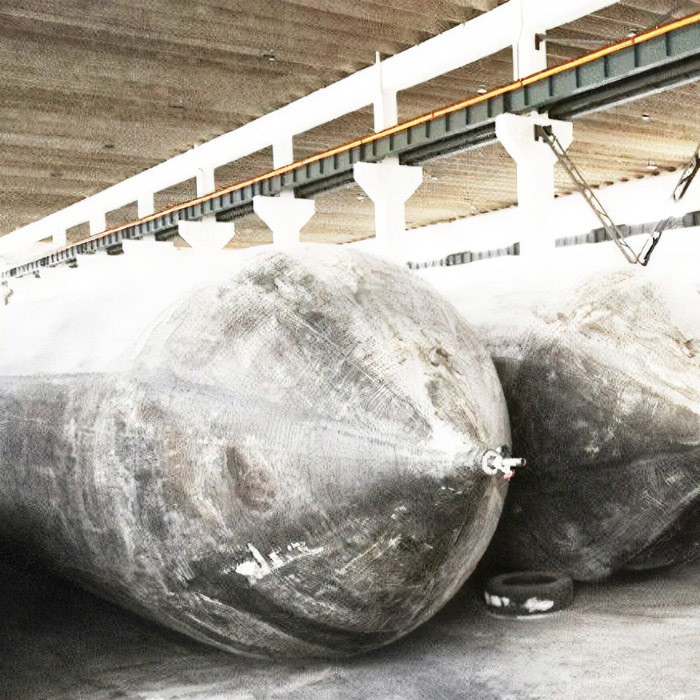 Customized Airbag Launching Ship Reusable Marine Airbags For Boat