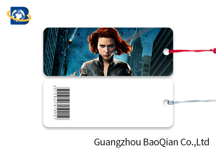 Giveaway Gifts Laminated Bookmarks , Bookmark Printing Services Super Hero Girls Pattern